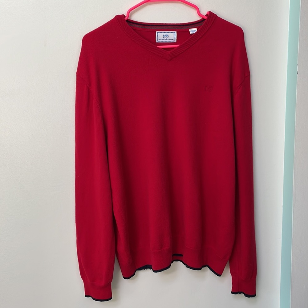 Southern Tide sweater V Neck Skip Jack